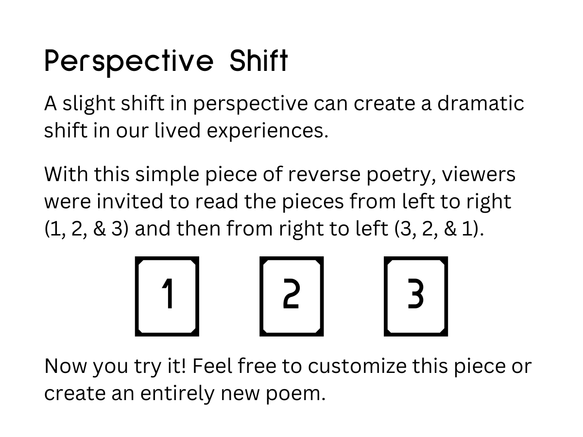 Statement Piece - Emmanuel O. - large piece next to the typewriter